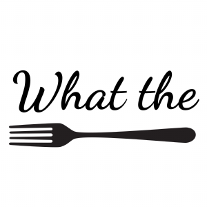What The Fork SVG Cut File Kitchen Utensils