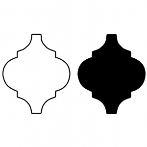 Basic Christmas Ornament SVG Cut File Christmas SVG