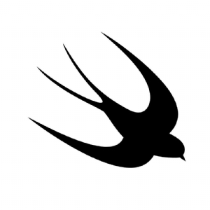 Swallow Bird SVG, Swallow Silhouette Vector Files Bird SVG
