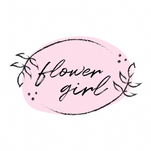 Pink Flower Girl SVG, Instant Download T-shirt SVG