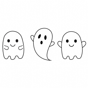 Ghost SVG Bundle, Ghost Bundle SVG Instant Download Halloween SVG