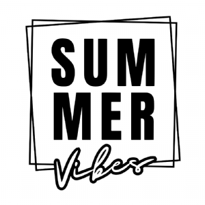 Square Summer Vibes SVG | Summer SVG for Shirt Summer SVG