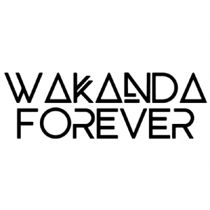 Wakanda Forever SVG, Wakanda Forever Vector Instant Download Drawings