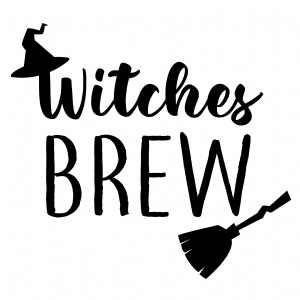 Witches Brew SVG, Halloween SVG Instant Download Halloween SVG
