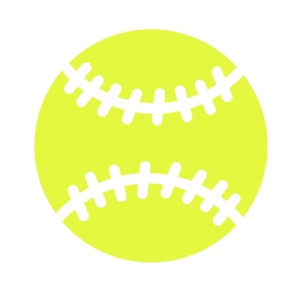 Softball SVG | Softball Vector File Baseball SVG
