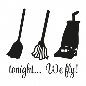 Tonight We Fly SVG Cut File, We Fly SVG Instant Download Halloween SVG