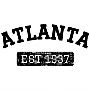 Atlanta SVG | Atlanta Shirt Design SVG Cut File USA SVG
