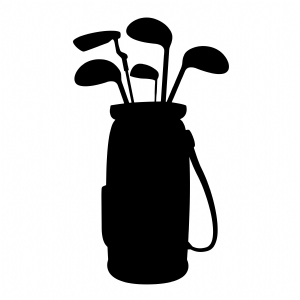Golf Bag SVG, Golf Bag Instant Download Golf SVG