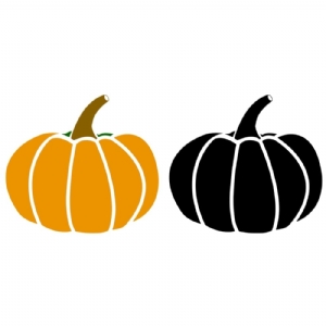Pumpkins SVG Cut Files, Halloween Pumpkin Clipart Pumpkin SVG