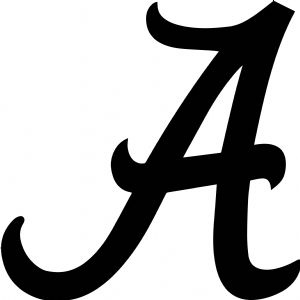 Alabama Logo SVG, Alabama Crimson Logo Symbols