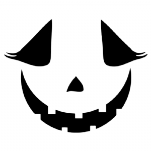 Halloween Eyeliner SVG, Halloween Shirt SVG For Womens Halloween SVG