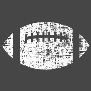 Distressed Grunge Football SVG, Football Instant Download Football SVG