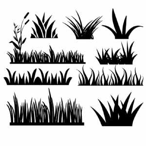 Grass SVG Bundle  Clipart & Cut Files Flower SVG