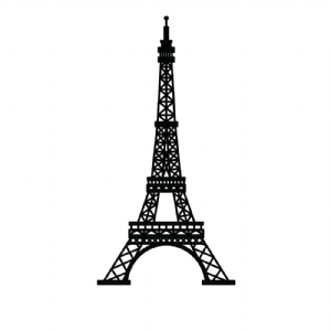 eiffel tower construction images clipart