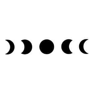Moon Phases SVG Cut File, Clipart Instant Download | PremiumSVG