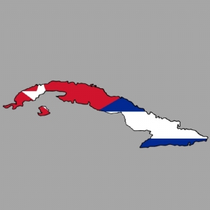 Cuba Flag Map SVG & Transparent PNG Vector File Flag SVG