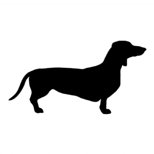 Dachshund SVG, Wiener Dog SVG Clipart File Dog SVG