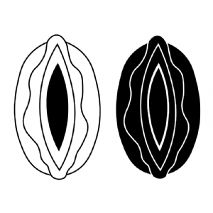 Vagina SVG, Vagina Clipart Cut Files Instant Download Drawings