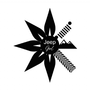 Jeep Girl SVG Cut File, Jeep Girl Vector Instant Download Drawings