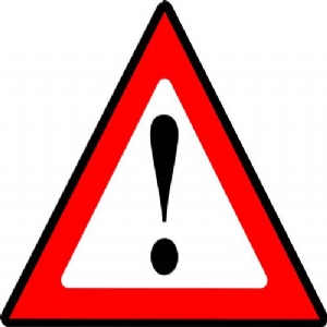 Exclamation Point Road Sign SVG Cut File Street Signs