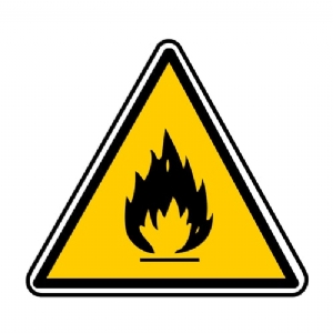 Yellow Fire Sign SVG Cut File, Sign Clipart Street Signs