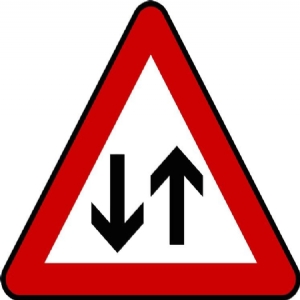 Two Way Street Sign SVG File, Street Sign Clipart Street Signs