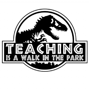 Teaching Is A Walk In The Park SVG, Teacher Vector Files Cartoons