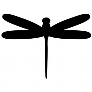 Basic Dragonfly SVG Cut File, Dragonfly Vector Instant Download Sea Life and Creatures SVG