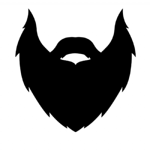 Beard SVG Cut Files | Beard Clipart Drawings