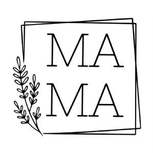 Floral Mama Square SVG, Mother Shirt Design For Cricut Mother's Day SVG