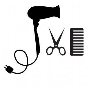 Hair Dresser Tools SVG Cut File Tools and Utensils