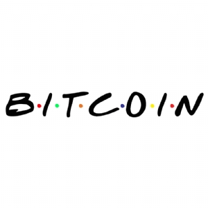 Bitcoin Friends SVG Vector File, Bitcoin Instant Download Funny SVG