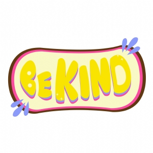 Be Kind Design SVG Cut Files, Kindness Instant Download T-shirt SVG