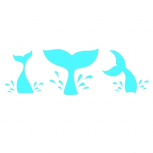 Fish Tails SVG & Clipart Files Sea Life and Creatures SVG