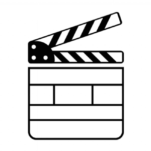 Movie Clapboard SVG, Clapboard Vector Instant Download Vector Objects