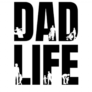 Dad Life SVG, Father's Day SVG Cut Files Father's Day SVG
