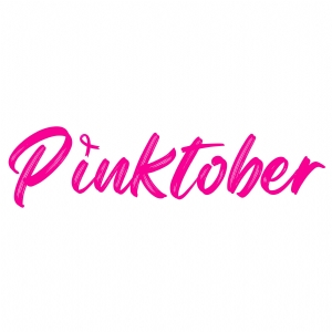 Brush Pinktober SVG Cut File Cancer Day