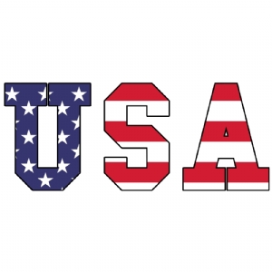 USA SVG, 4th Of July SVG Vector Files 4th Of July SVG