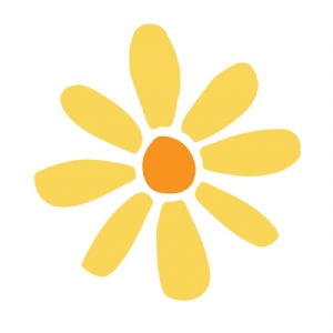 Basic Hand Drawing Sunflower SVG Vector File Sunflower SVG