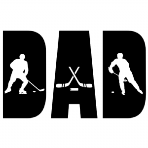 Hockey Dad SVG, Father's Day Cricut Files Father's Day SVG