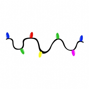 Christmas Light SVG Cut File Christmas SVG