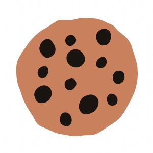 Cookie SVG, Chocolate Chip Clipart Food and Drink