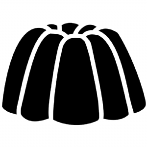 jelly clip art black and white