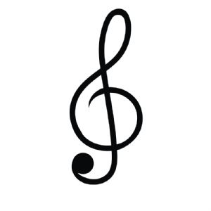 Treble Clef Svg Music