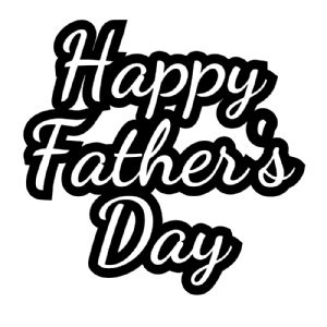 Happy Father's Day SVG Vector Files Father's Day SVG
