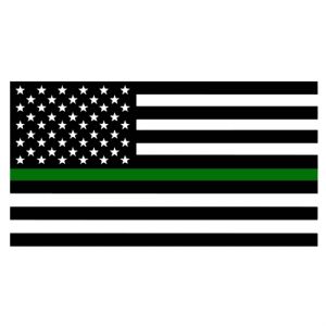 Thin Green Line Flag SVG, Green line USA Flag Instant Download USA SVG