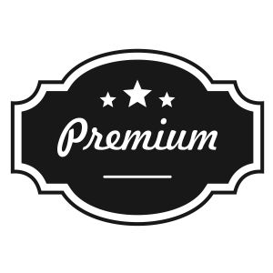 Premium Icon SVG, Premium Label Vector Files Symbols