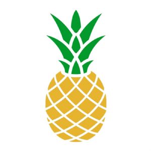 Pineapple SVG, Fruit SVG Cut File Fruits and Vegetables SVG