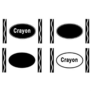 Crayon Wrapper SVG School SVG