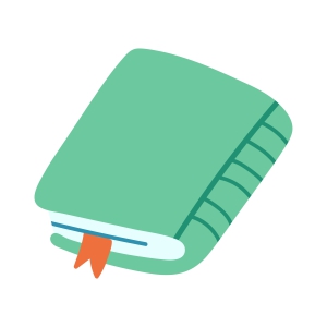 Basic Book SVG Cut File, Book Vector Instant Download School SVG